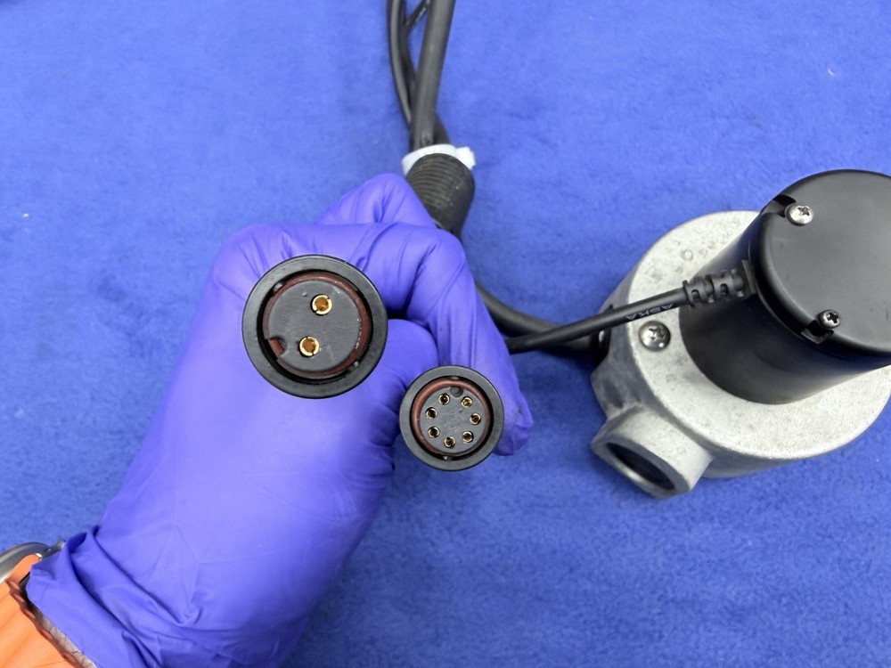 Garmin GHP 10 2.1L Pump Encoder, MOOG Motor End Cap, Power Cable, Brush Assembly