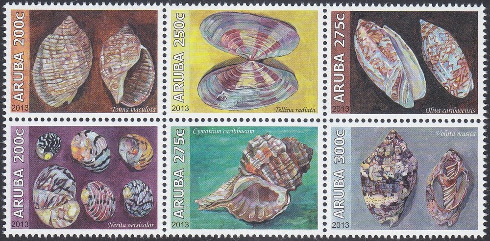 Arubu Issue 2013 (710-715) Shells
