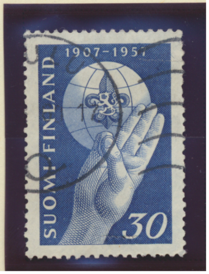 Finland Stamp Scott #346, Used