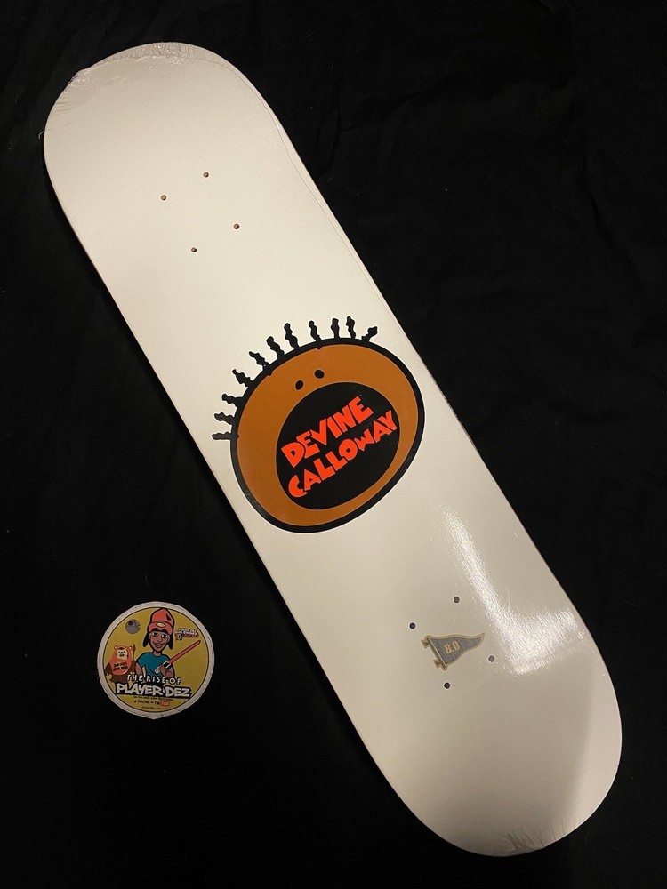RARE All That Devine Calloway Nickelodeon Primitive Skateboard Deck In Shrink