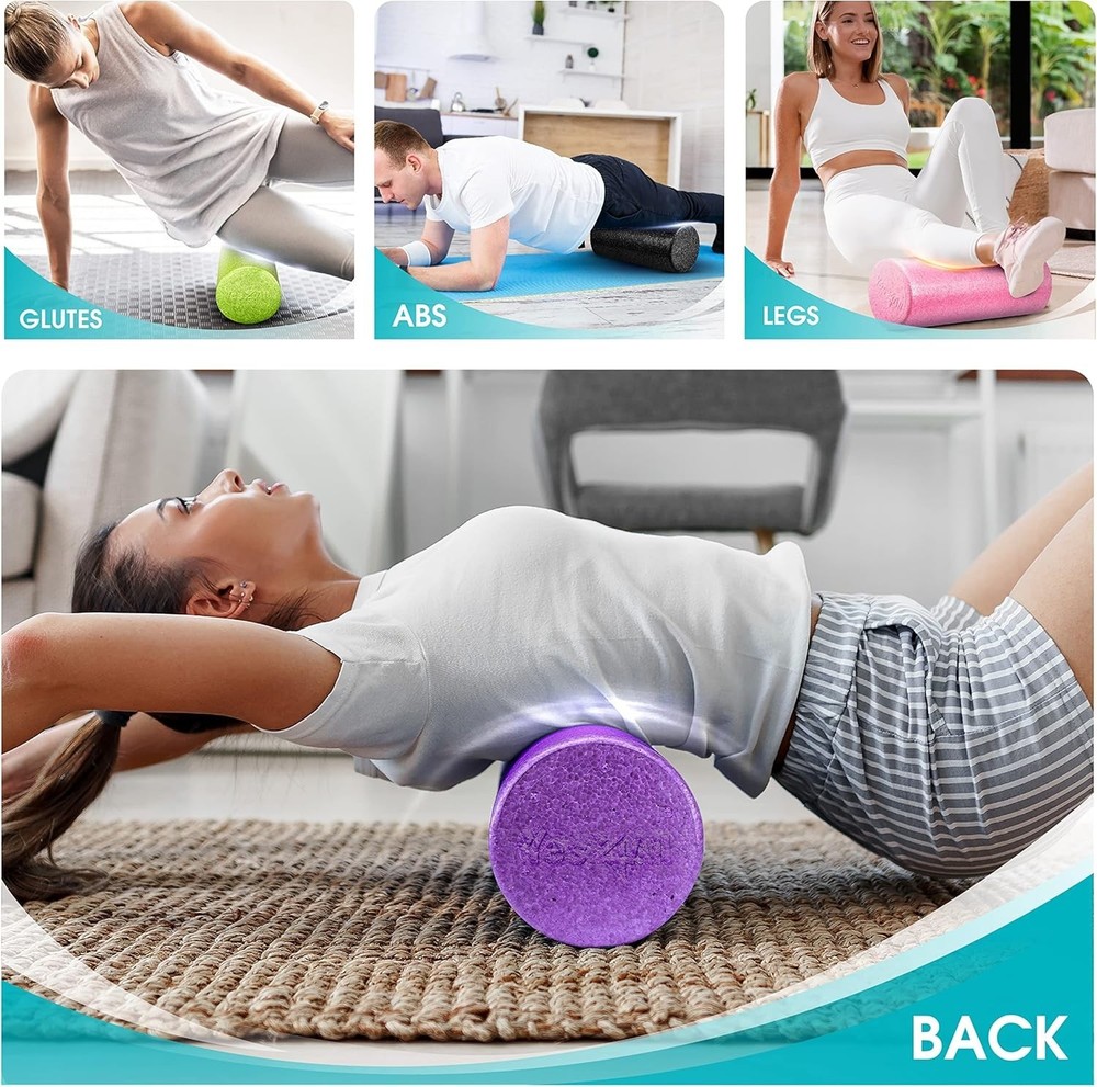 Versatile 18" EPP Foam Roller - Ideal for Stretching & Professional Training