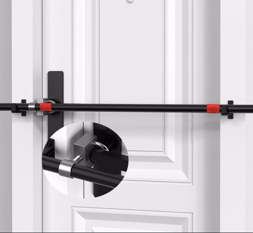 Outswing Door Security Bar Fits 34-47” Doors Secure