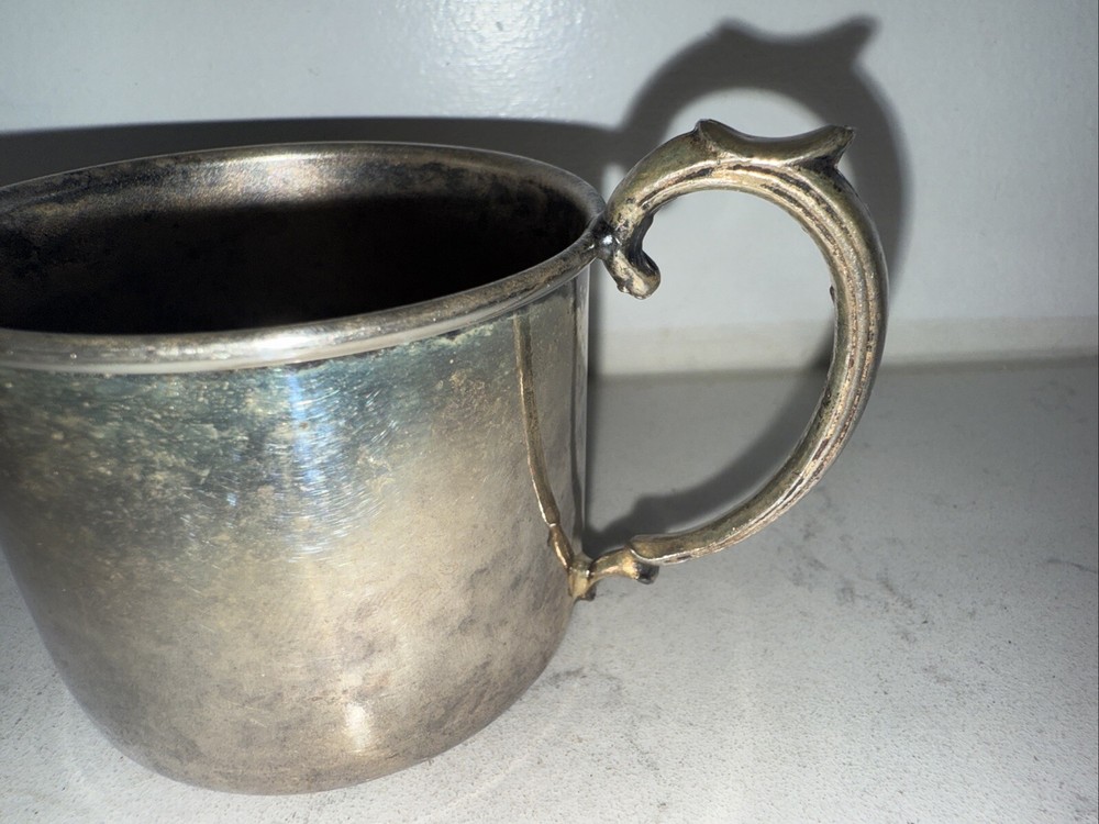 Vintage Silver Plated Handled Children’s Cup