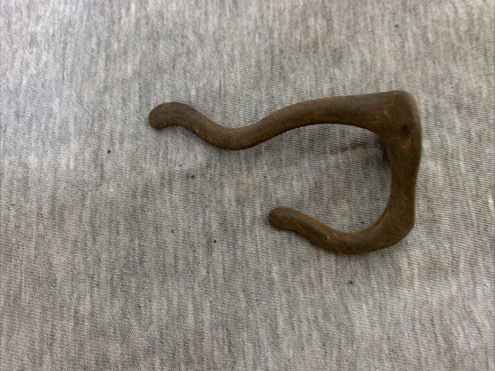 Vintage Cast Brass Double Coat Hook