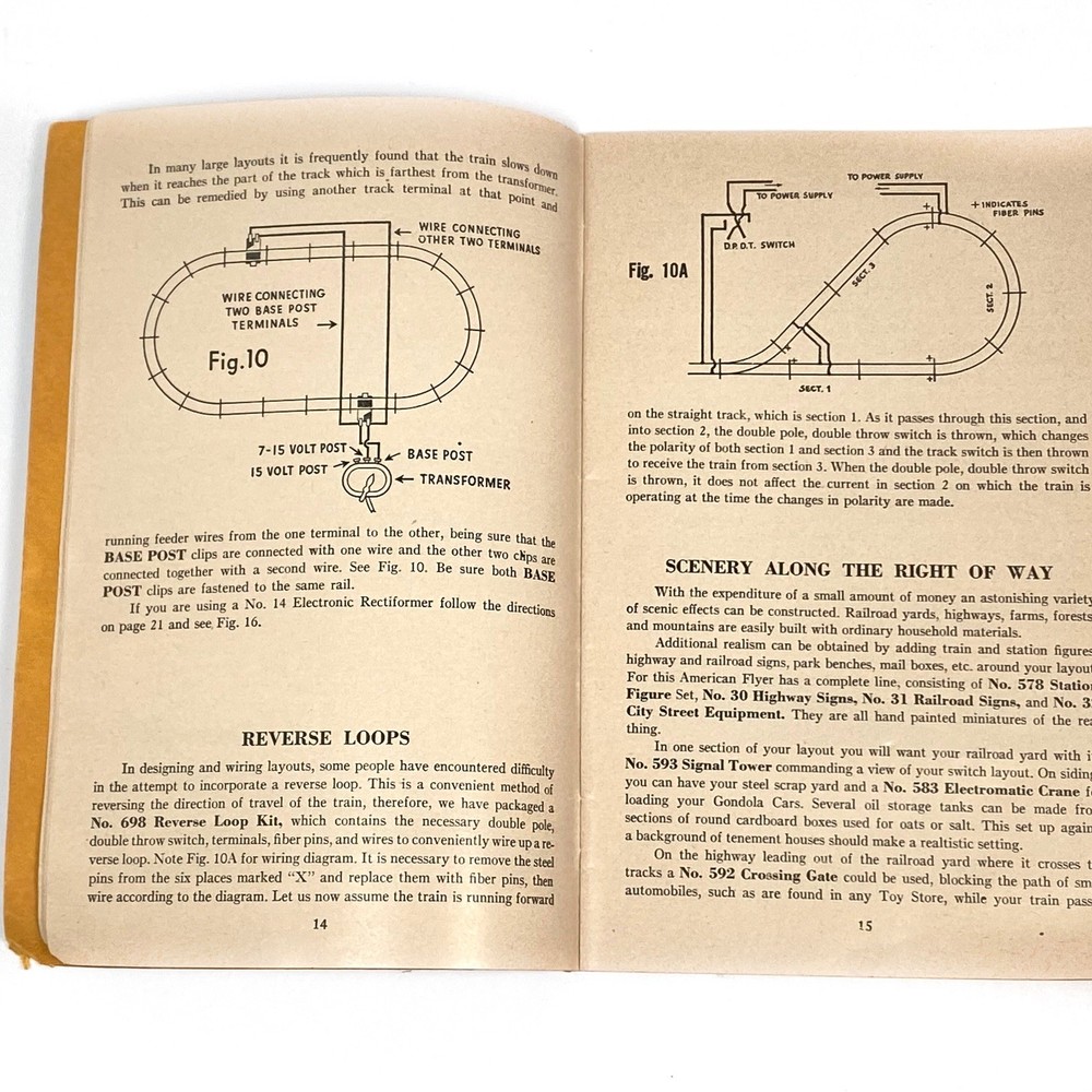 1949 Instructions For Assembling And Operating American Flyer 3/16" Scale Trains