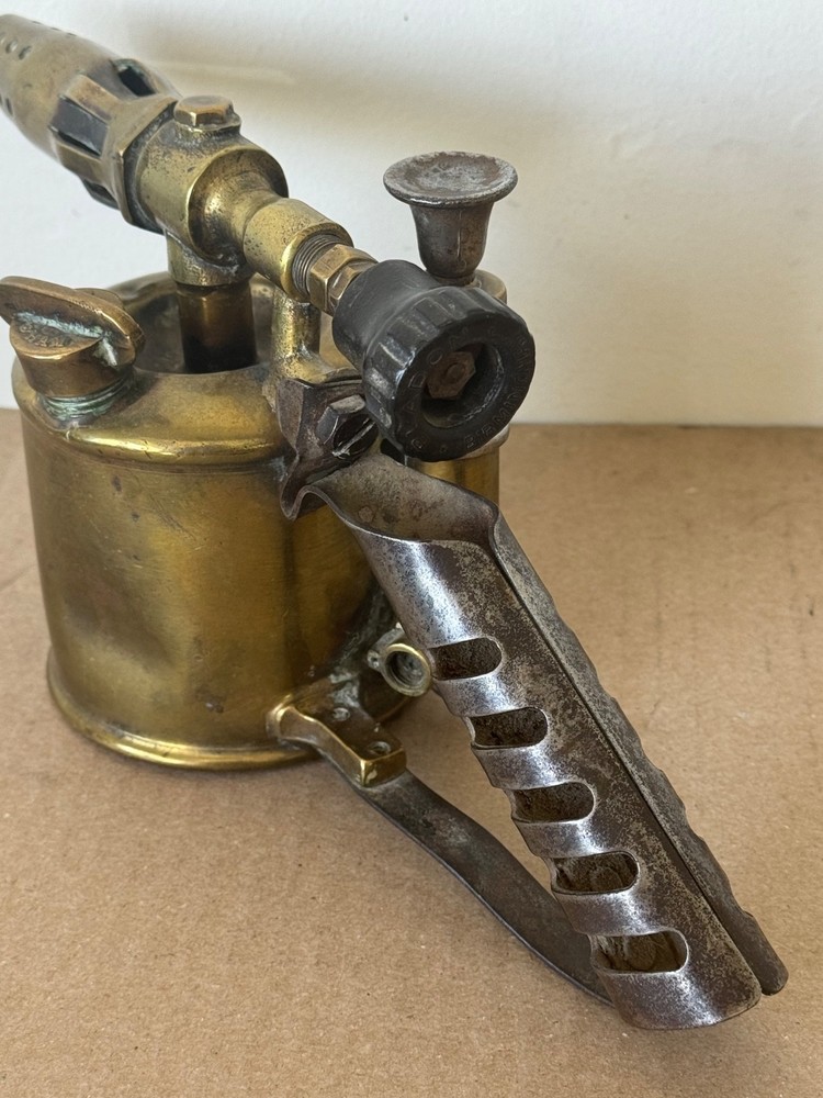 Vintage Brass Blow Torch x2 Bladon B'Ham