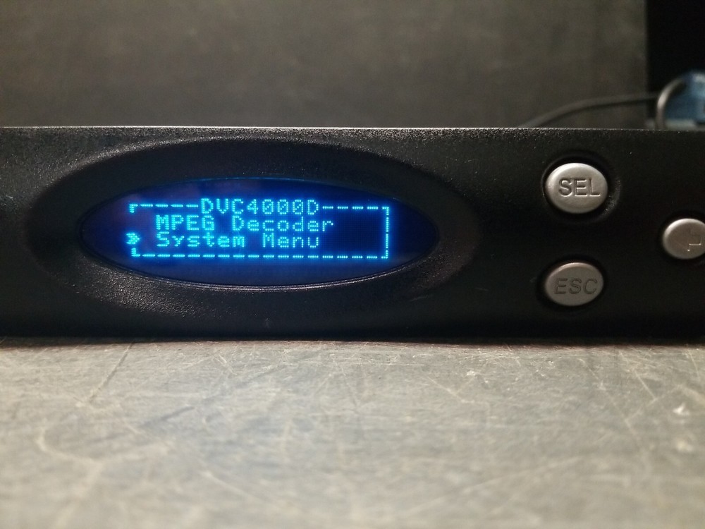 Digital Video Decoder, Microwave Radio Communications, DVC- 4000D