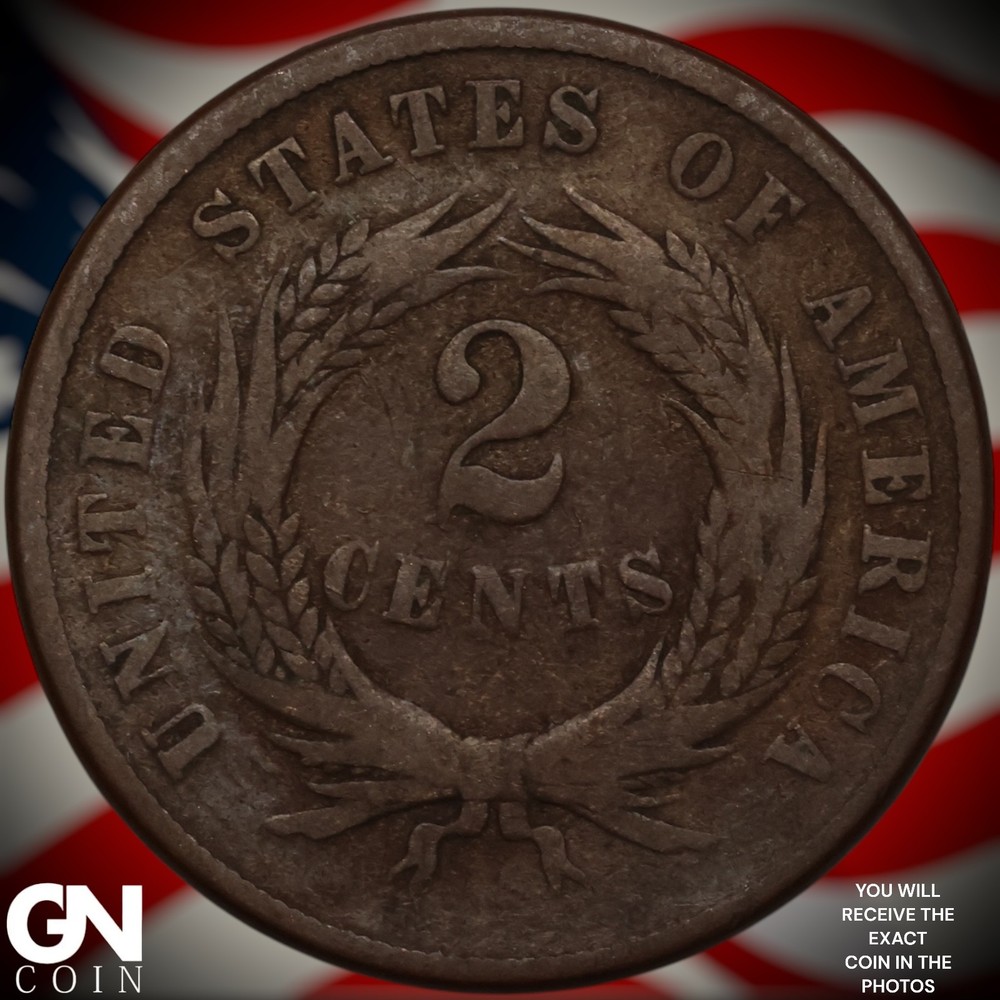 1866 2 Cent Piece A6061