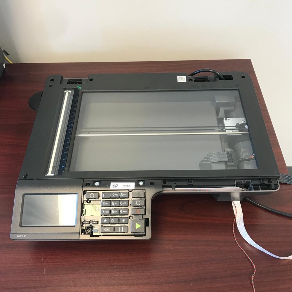 Lexmark 17X0876 ADF Screen Glass Bed for MX521 Printer