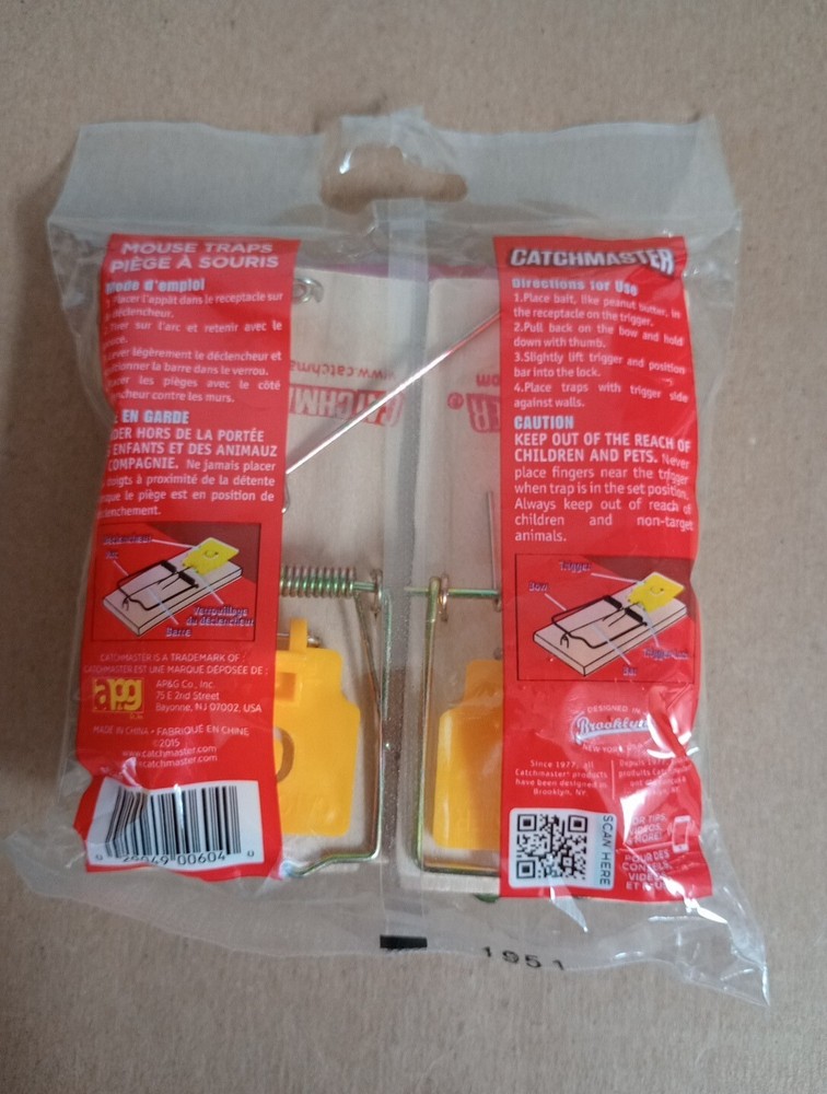 Catchmaster Mouse Traps 4 Pack