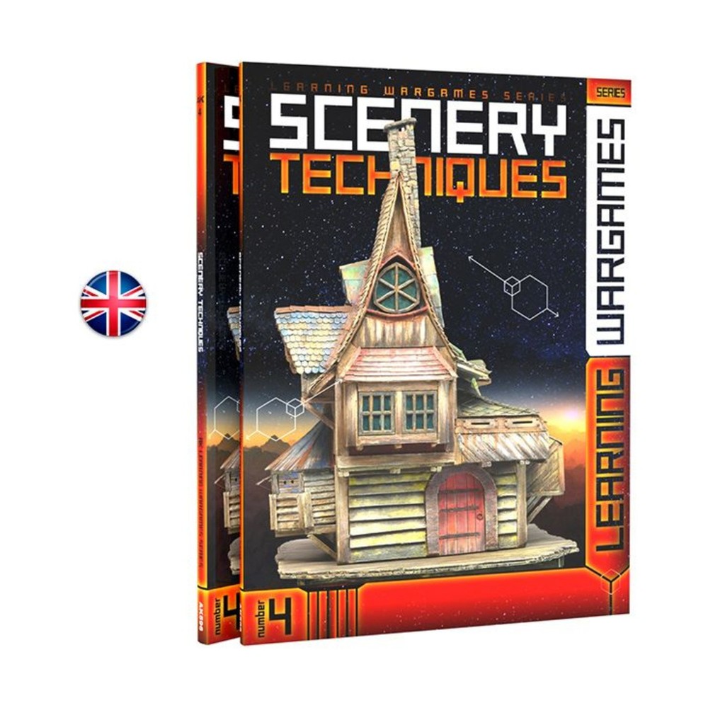 AK Modeling Book Learning Wargames #4 - Scenery Techniques New