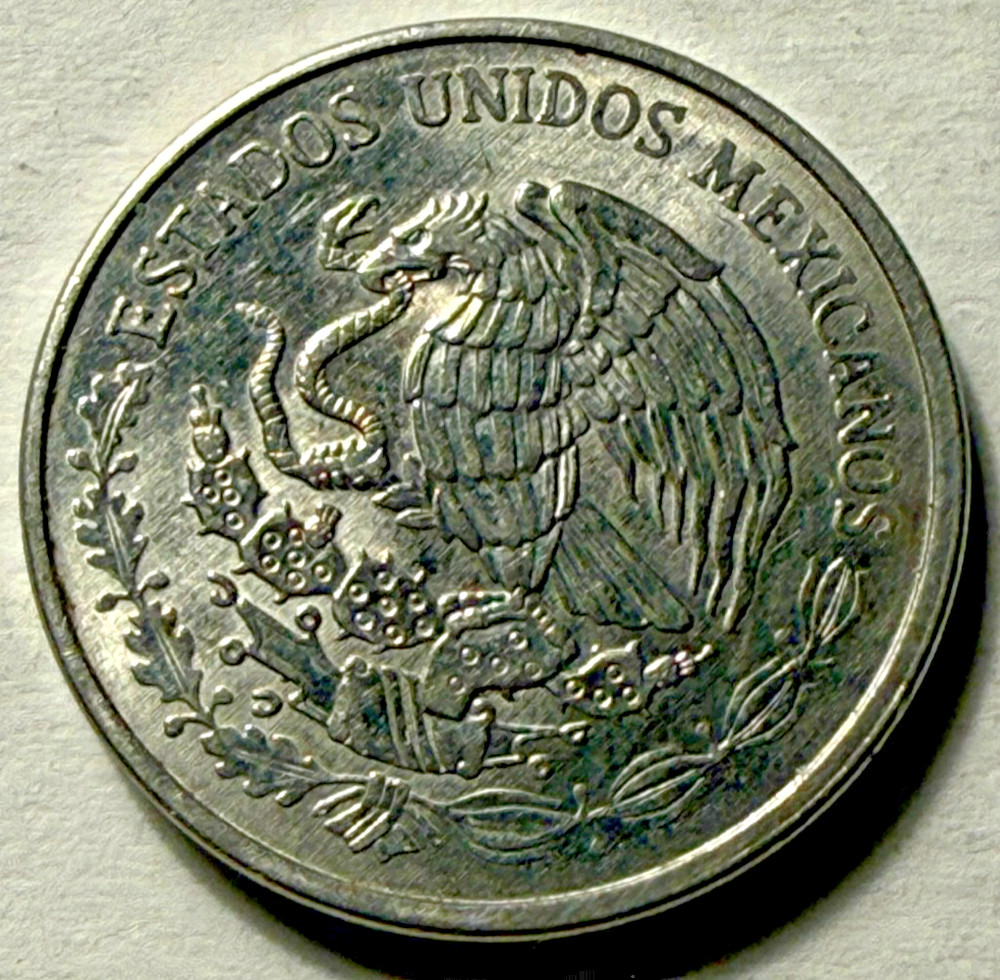 1998 Mexico 10 Centavos Nice World Coin