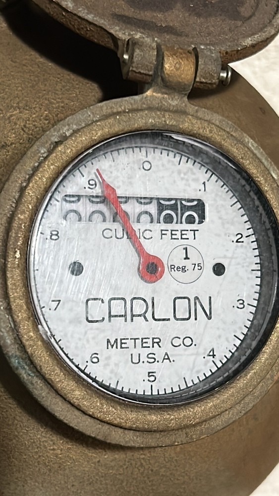 Carlon Meter Co. 100-P Water Meter 1"