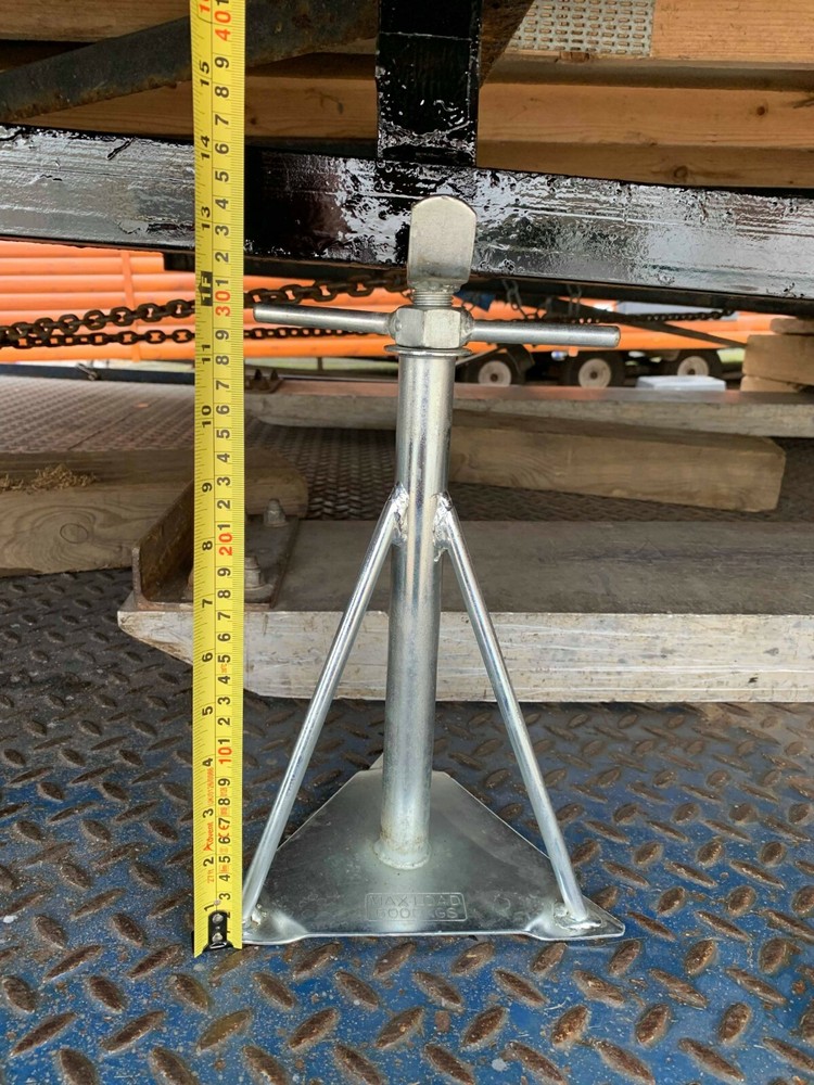 Static Caravan Medium Axle Stand Mobile Home Siting Chassis 12" - 16.5"