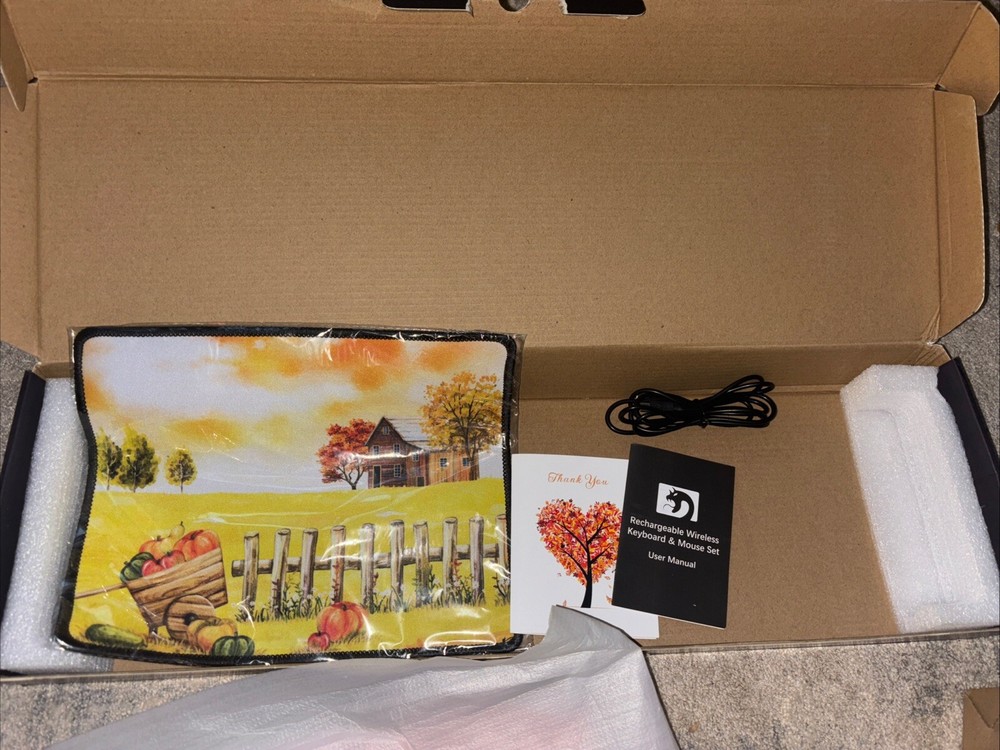 Pink Wireless keyboard & Mouse Set