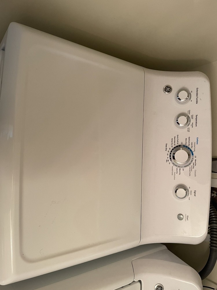 ge washer and dryer set used