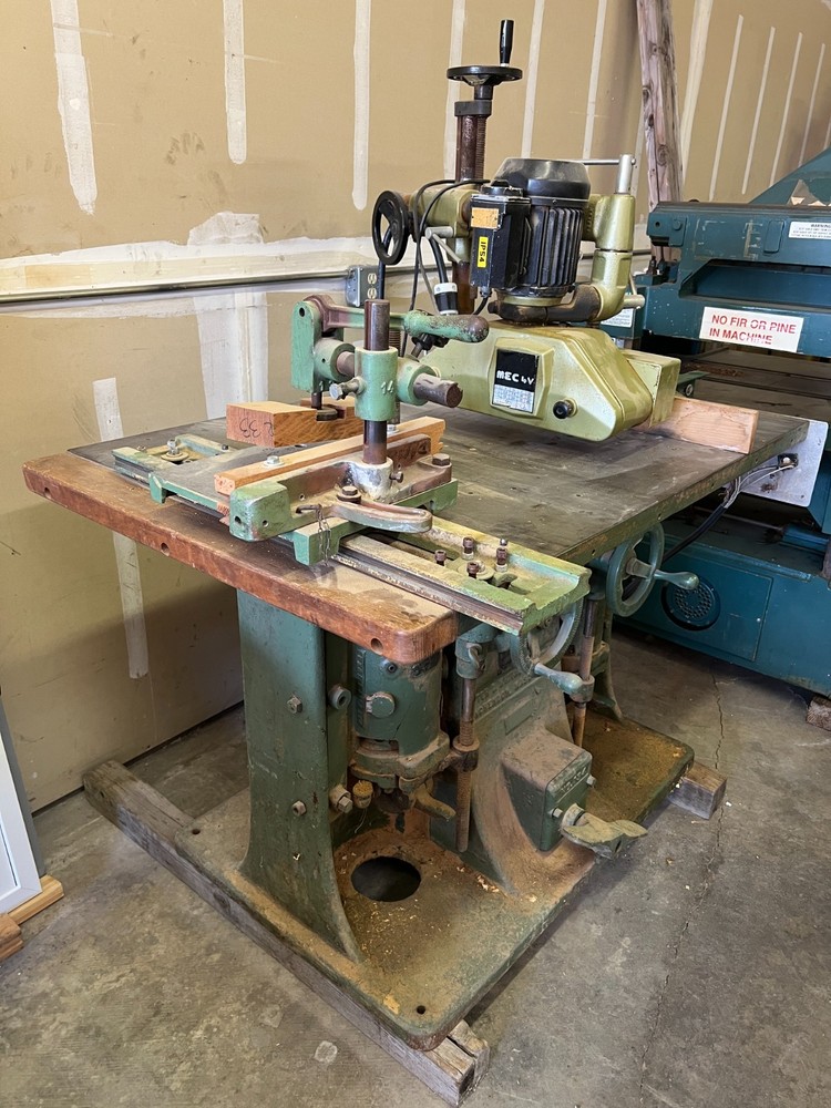 BAXTER D WHITNEY 134 DOUBLE SPINDLE SHAPER