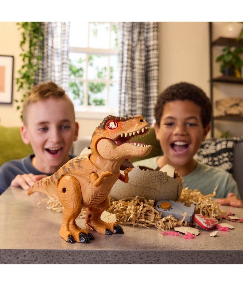 Jurassic World T-Rex Interactive Hatching Dino Action Figures Primal Hatch