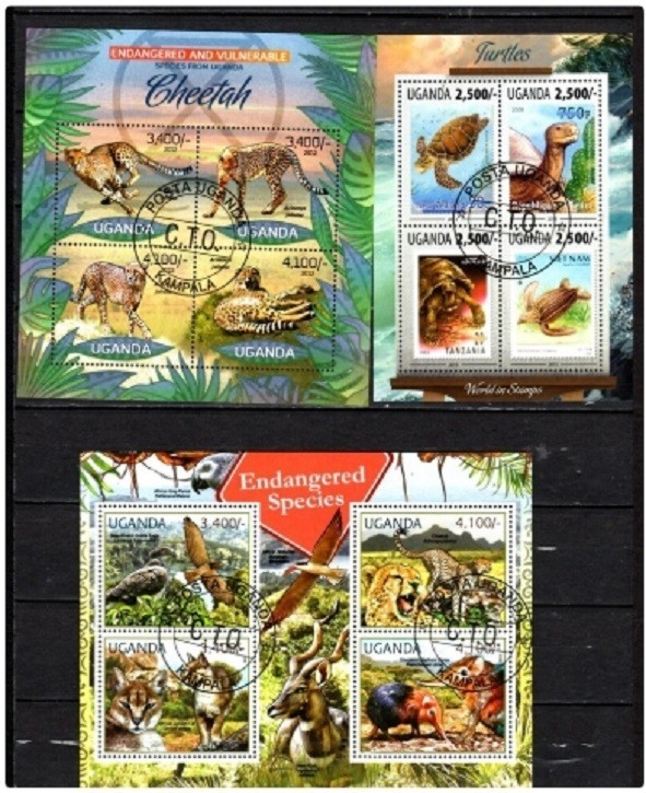 Uganda stamp collection