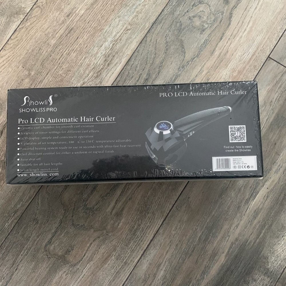 NEW SHOWLISS PRO LCD AUTOMATIC CURLER CERAMIC