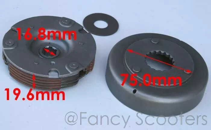 Coolster 110cc 3050A & 3050AX, ATV Automatic Clutch