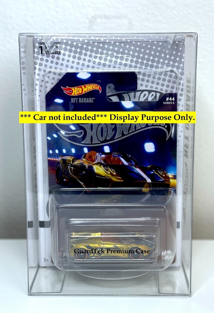 Guardtek Display Protector Case for Hot Wheels NFTH Garage Series (5 pcs)