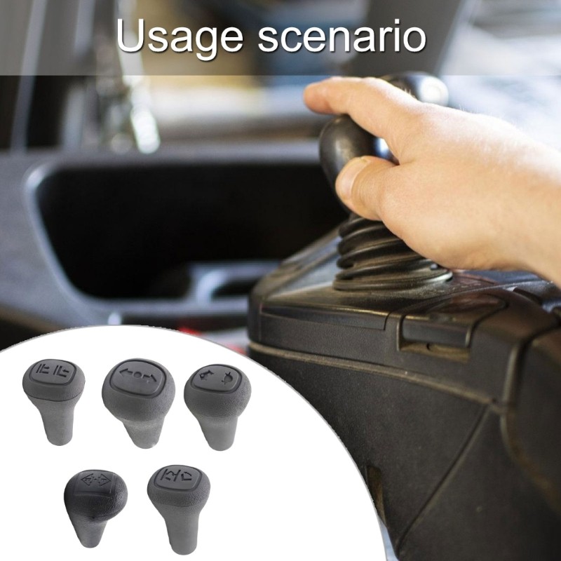 Pack Of 5 Forklift Leverage Knob For Streamlined Functionality And Modern Design