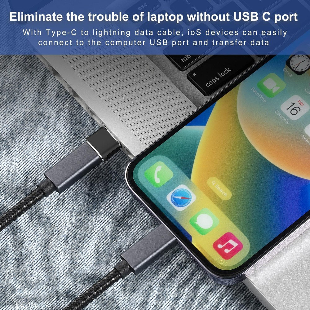 USB to USB-C Adapter 4-Pack Fast Charging Data Transfer OTG Type-C to A Cables
