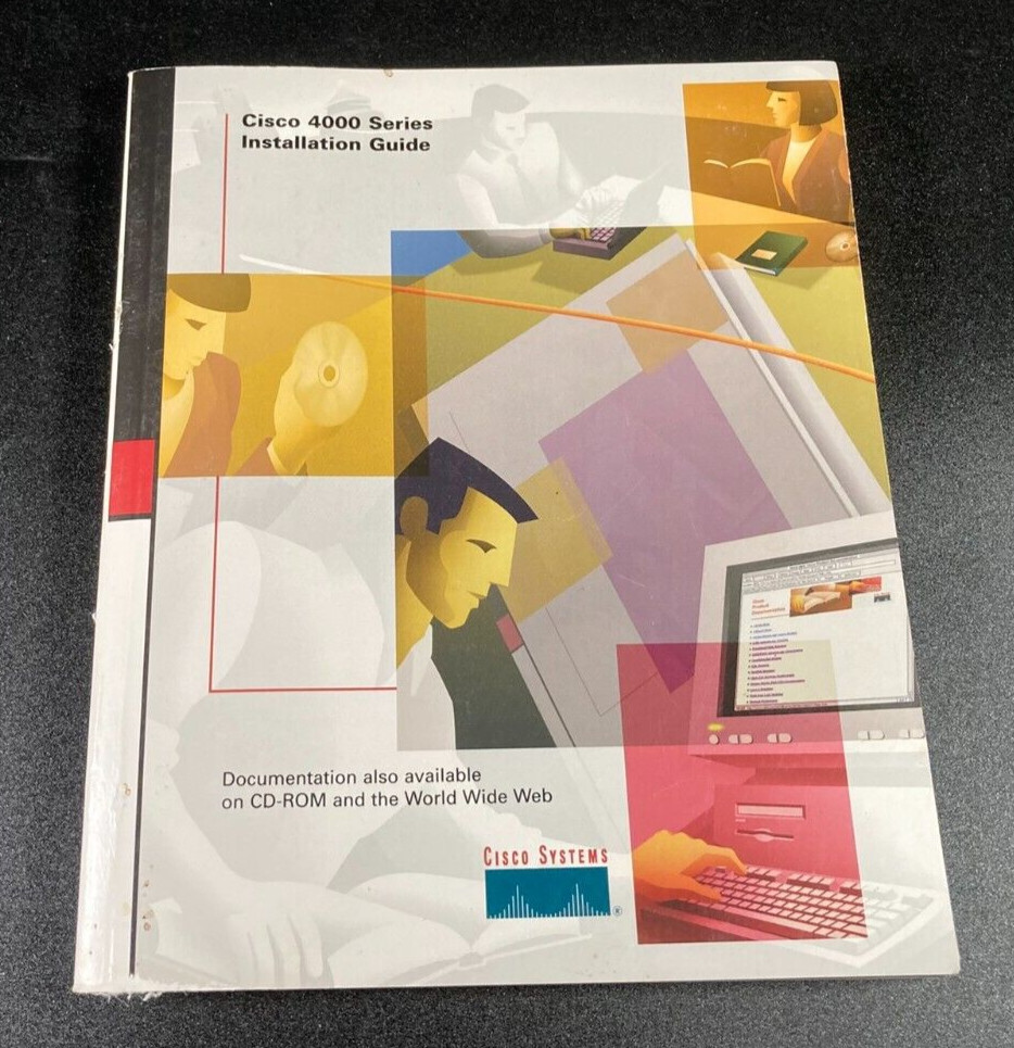 Vintage Cisco 4000 Series Installation Guide - 1996