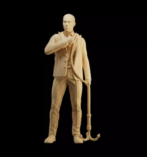 1/35 Resin Exploration team 4 Figures unpainted