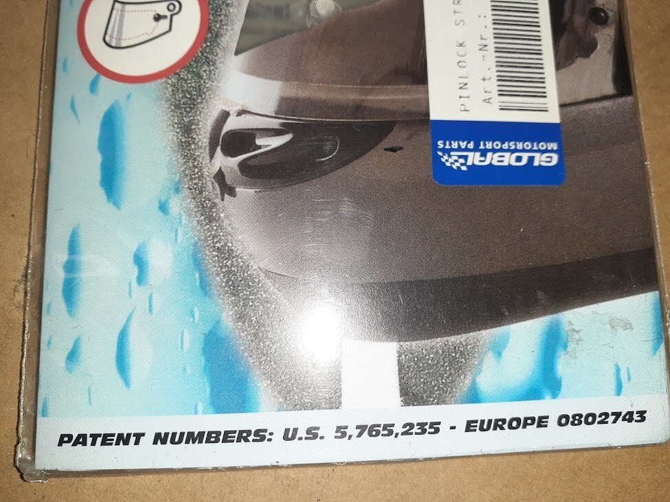 Five Packages Of Pin Lock Face Shield Covers