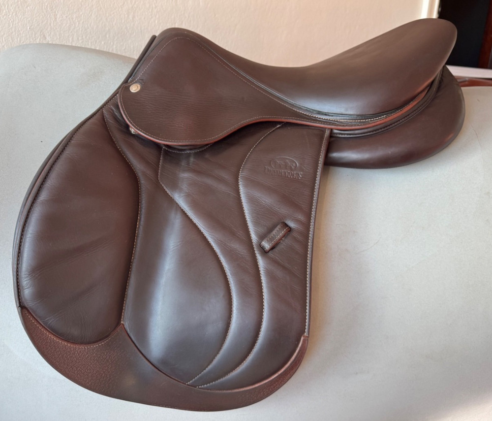 17" Devoucoux Biarritz S Saddle - 2018 - 2N Flaps - Full Buffalo