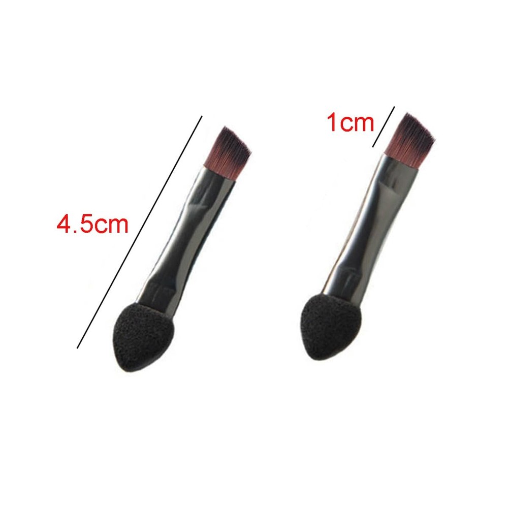 30Pcs Disposable Double Head Eyeshadow Brushes Bevel Sponge Small Makeup Brush