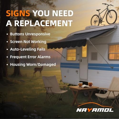 421484 RV Leveling System Touchpad Control Panel with Auto-Leveling Button