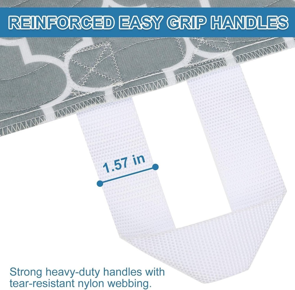 Easy Repositioning & Transfer Bed Pads with 6 Handles