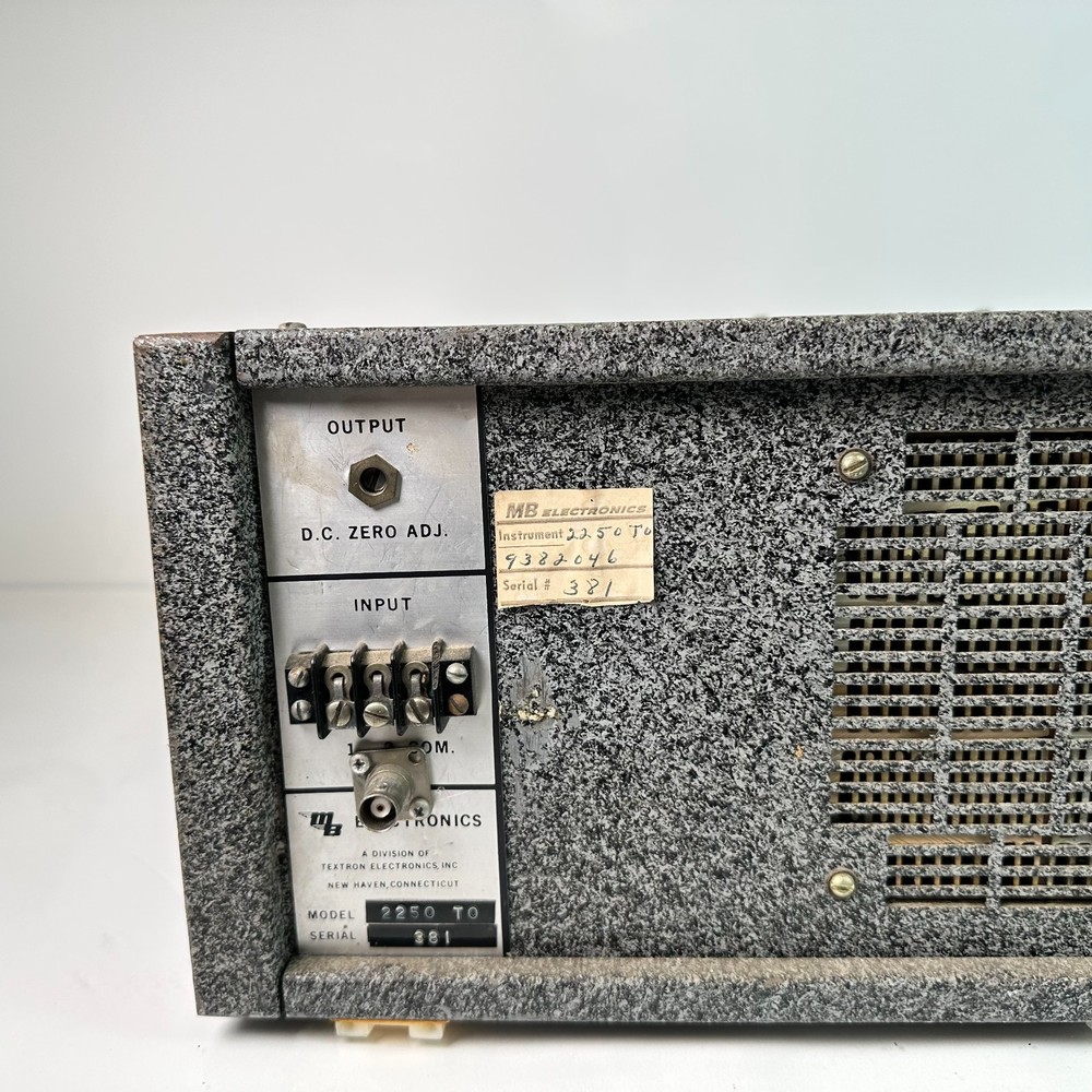 MB Electronics 2250MB Power Amplifier Vintage 2250 TO
