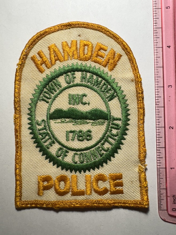 Hamden Connecticut Police Patch