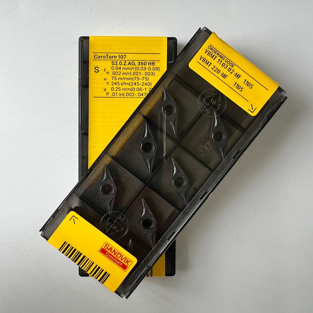 10Pcs/BOX Sandvik VBMT110302-MF 1105
