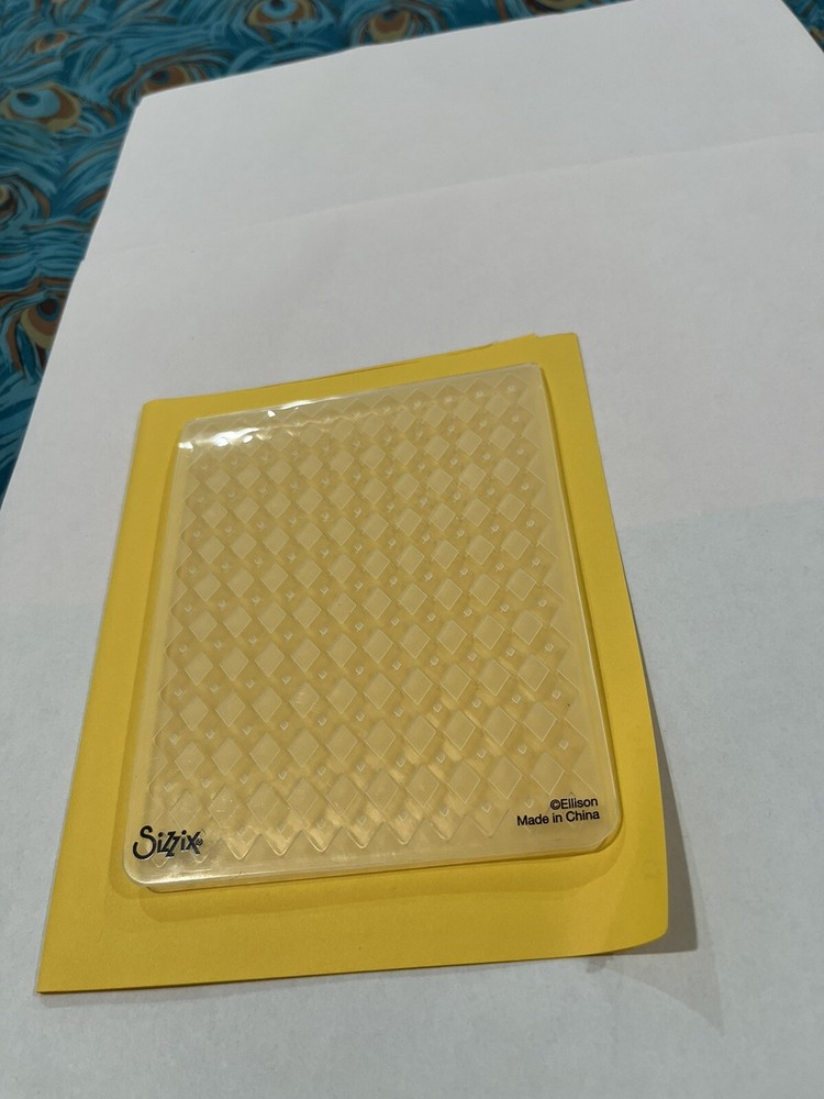 Sizzix Embossing Folder Diamonds in Diamonds