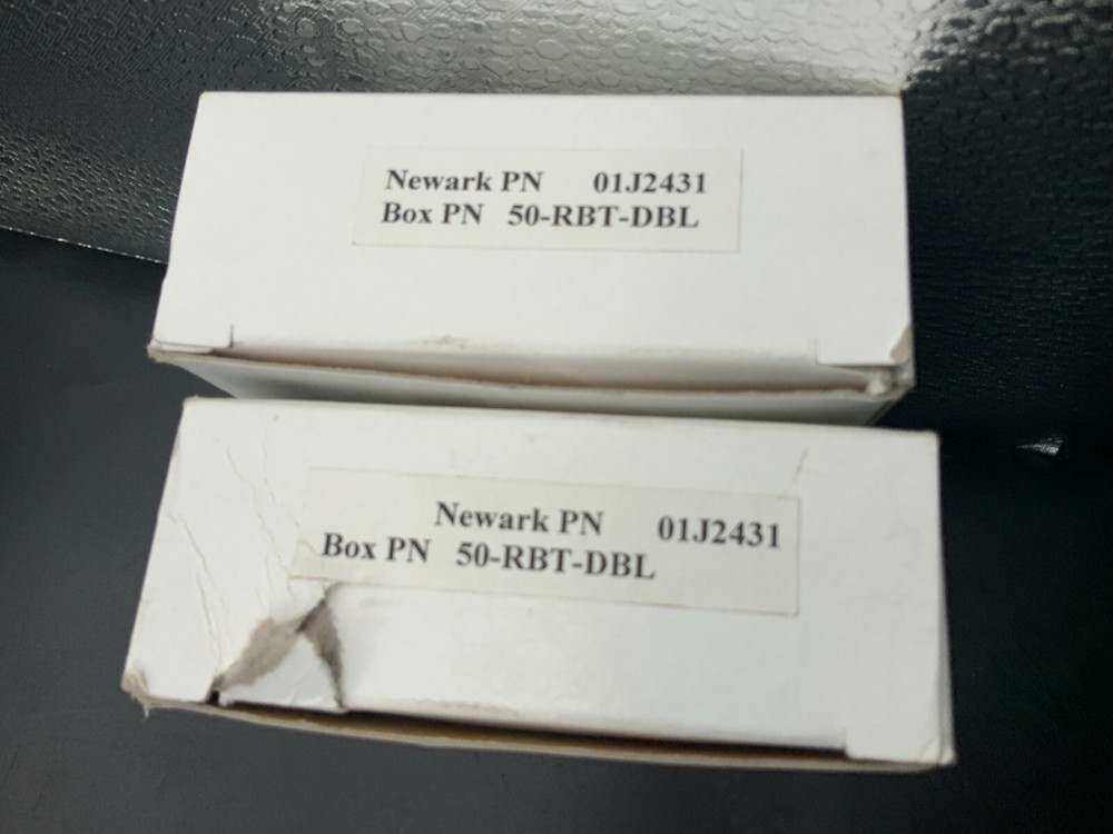 (2) Box Enclosures 50-RBT-DBL PROTECTIVE BOOT, DARK BLUE