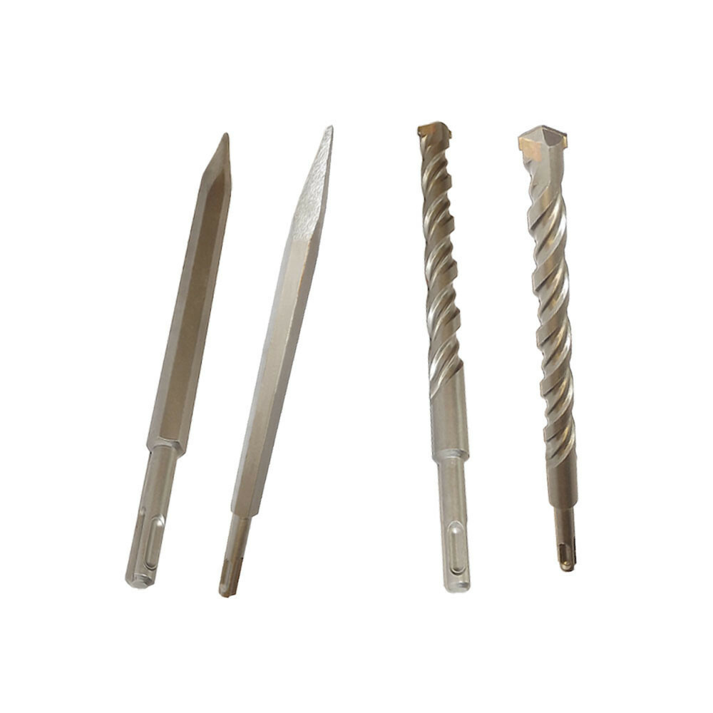 9 pc SDS Shank Drill Bits Plus Concrete Masonry Rotary Tools w/ Case
