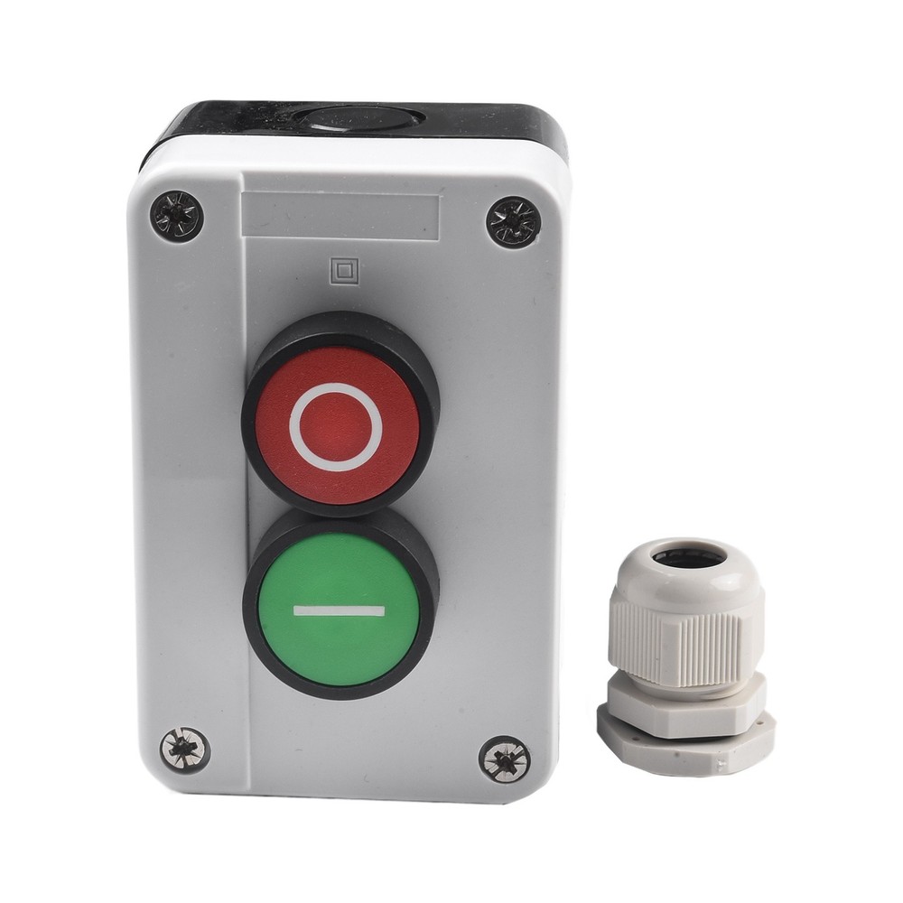 Ergonomic Push Button Station Switch with Box for Remote Motor Control