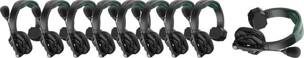 Hollyland Solidcom SE Pro Wireless Intercom System - 9 Headsets