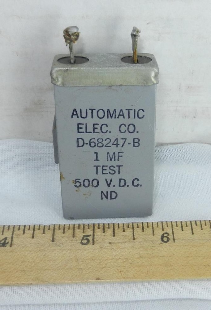 AUTOMATIC ELECTRIC Capacitor Condenser D-68247 !