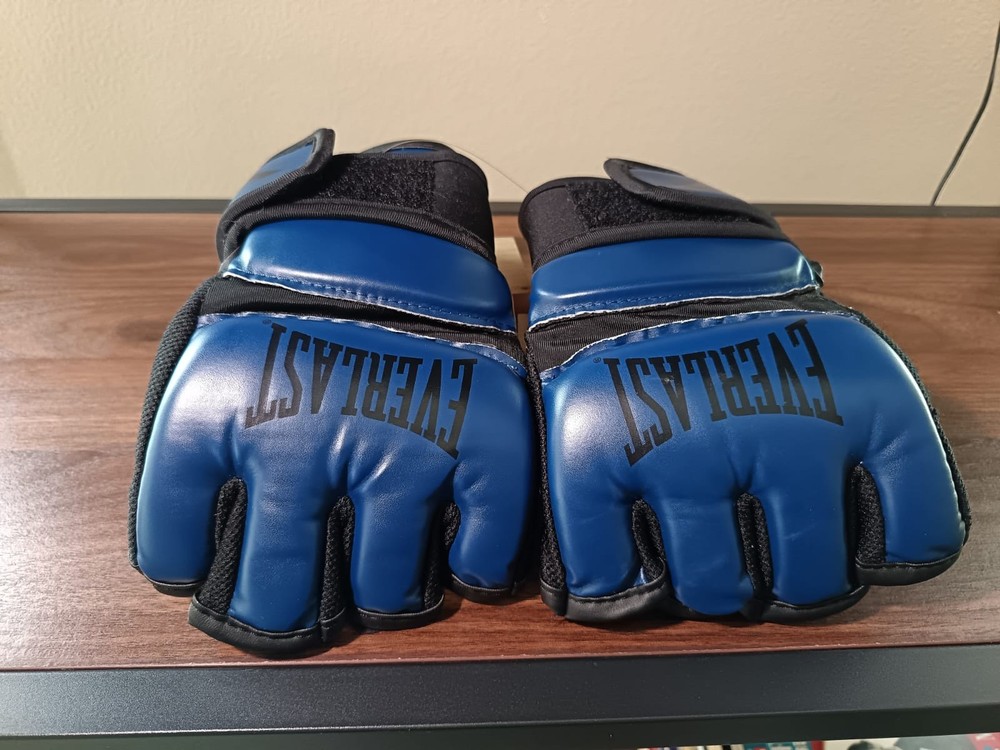 Everlast Core Everstrike Multi-Purpose Workout Gloves Blue/Black size M