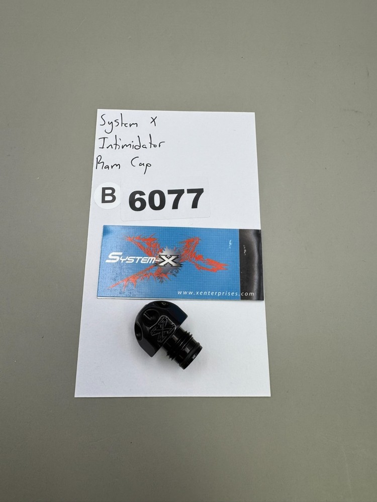 System X Intimidator Ram Cap-Gloss Black