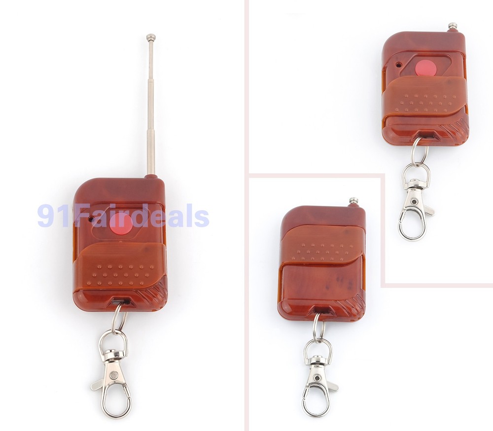 Electric Magnetic Lock Door Access Control System 2 Wireless Remote Controls Kit