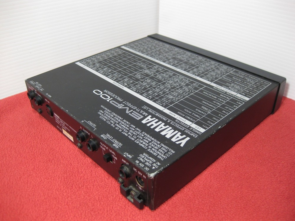 Yamaha Guitar Studio Multi Effects Processor EMP100 Tested MIJ w/ power supply