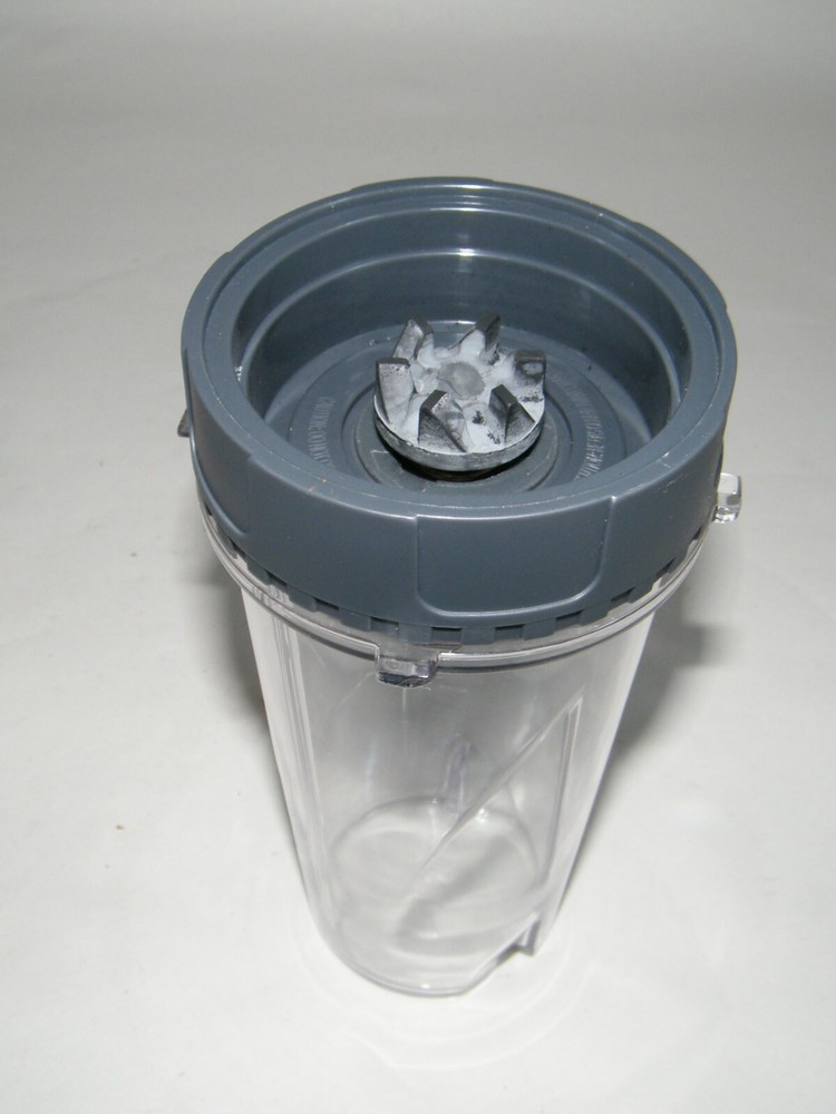 (5) NINJA BLENDER CUPS 2 BLADES 2 LIDS