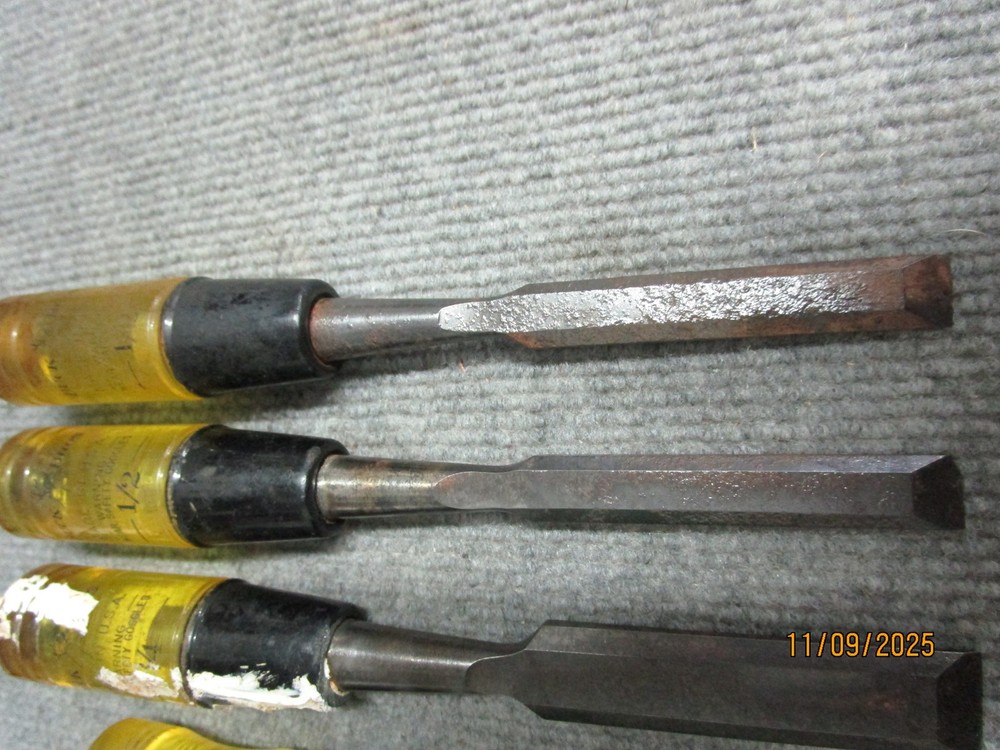 5pc Buck Bros Wood Chisel Set